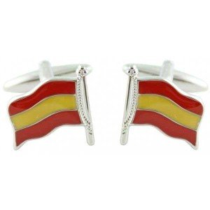 Pins y gemelos bandera España
